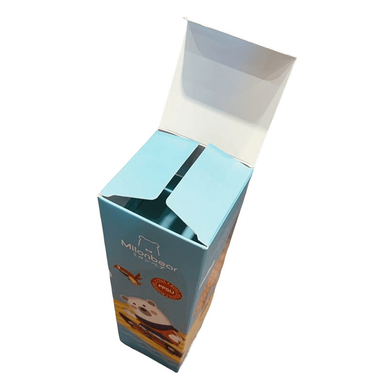 Op maat ontworpen etherische oliefles Papier Cosmetische verpakking Glazen beker Papieren dozen