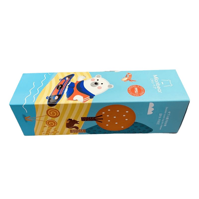 Op maat ontworpen etherische oliefles Papier Cosmetische verpakking Glazen beker Papieren dozen