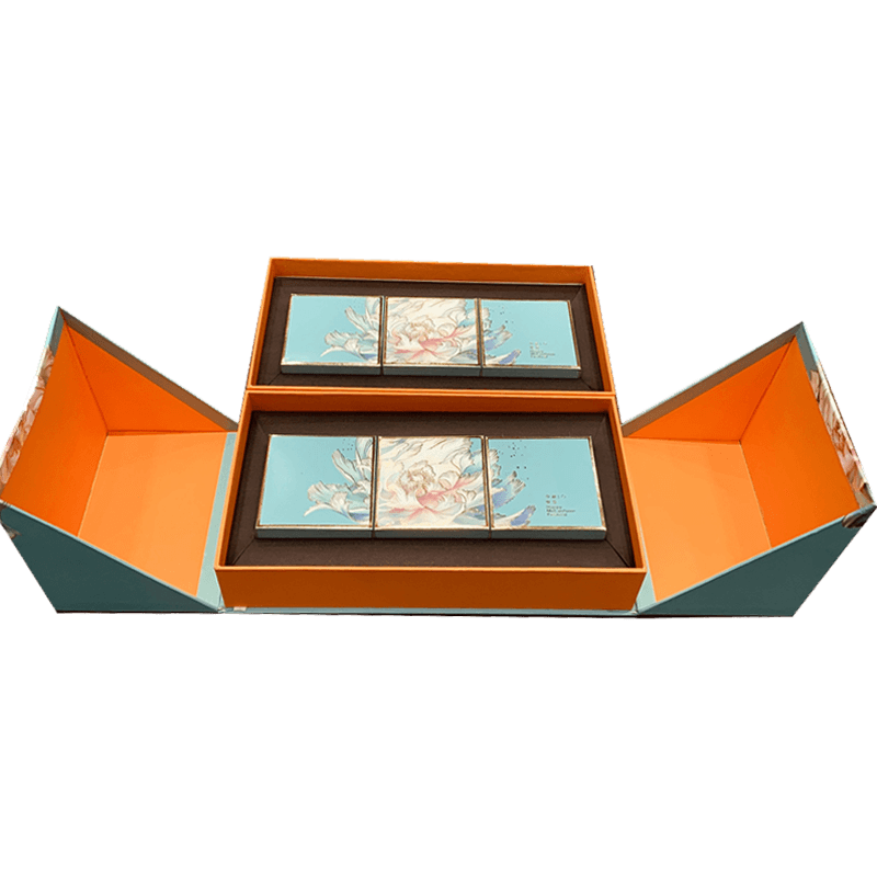 Op maat gemaakte kartonnen kaarsverpakkingsdozen Mooncake Gebakdoos Parfumcadeausetdoos