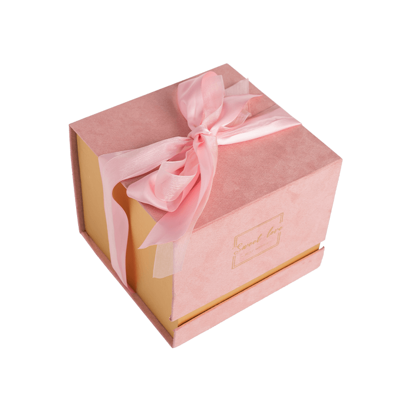 Luxe aangepaste geschenkdoos kaars kartonnen kaars geschenkdoos verpakking magnetische geschenkdozen met lint