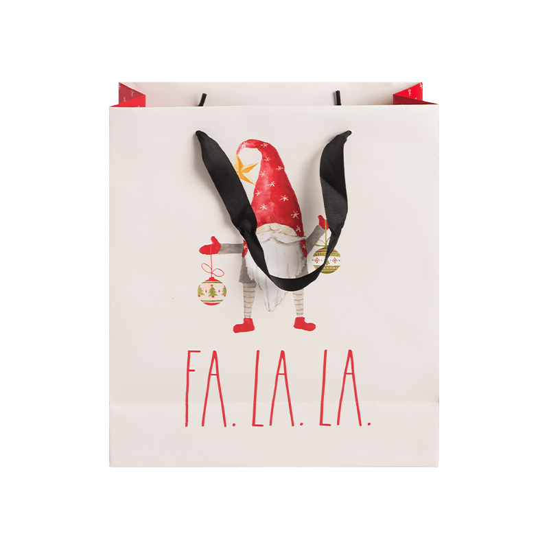 Fabriek groothandel aangepaste kerst papieren zak luxe geschenktas boodschappentas met logo en patroon