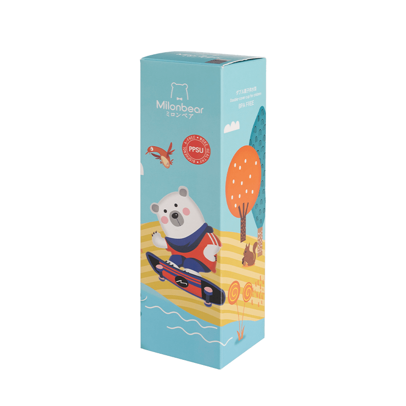 Op maat ontworpen etherische oliefles Papier Cosmetische verpakking Glazen beker Papieren dozen